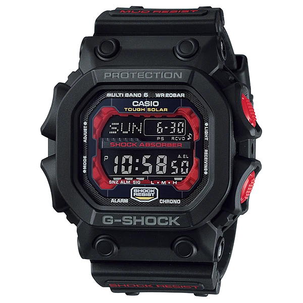 CASIO G-SHOCK GX Series GXW-56-1AJF Tough solar Black Red Resin