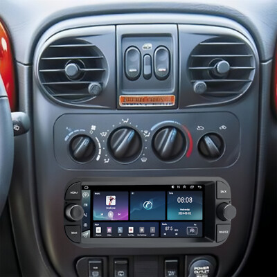 Carplay Car Stereo Radio Android 15 GPS Navi For Chrysler PT Cruiser 2003-2005