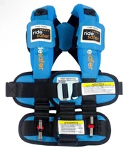 NEW RideSafer Travel Vest Car Seat Blue Extra Small XS Ride Safer w Backpack NWT