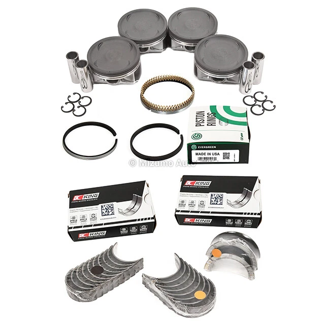 Full Gasket Set Pistons Bearings Fit 04-06 Subaru TURBO DOHC EJ255 EJ257 - Image 3 of 4