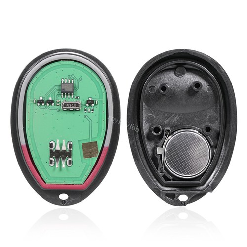 2 New Replacement Keyless Entry Remote Key Fob Transmitter Clicker Beeper Alarm - Foto 4 di 8