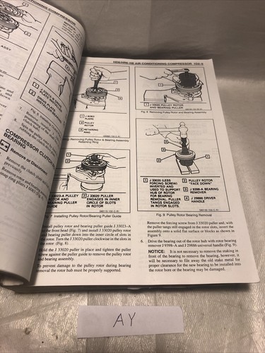 1995 Service Shop Manual GM Factory Repair Lumina Monte Carlo Cutlass Supreme V1 - Picture 4 of 8