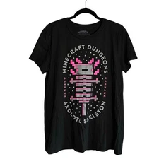 MINECRAFT DUNGEONS New Dungeon Crawler Graphic Tee Size M