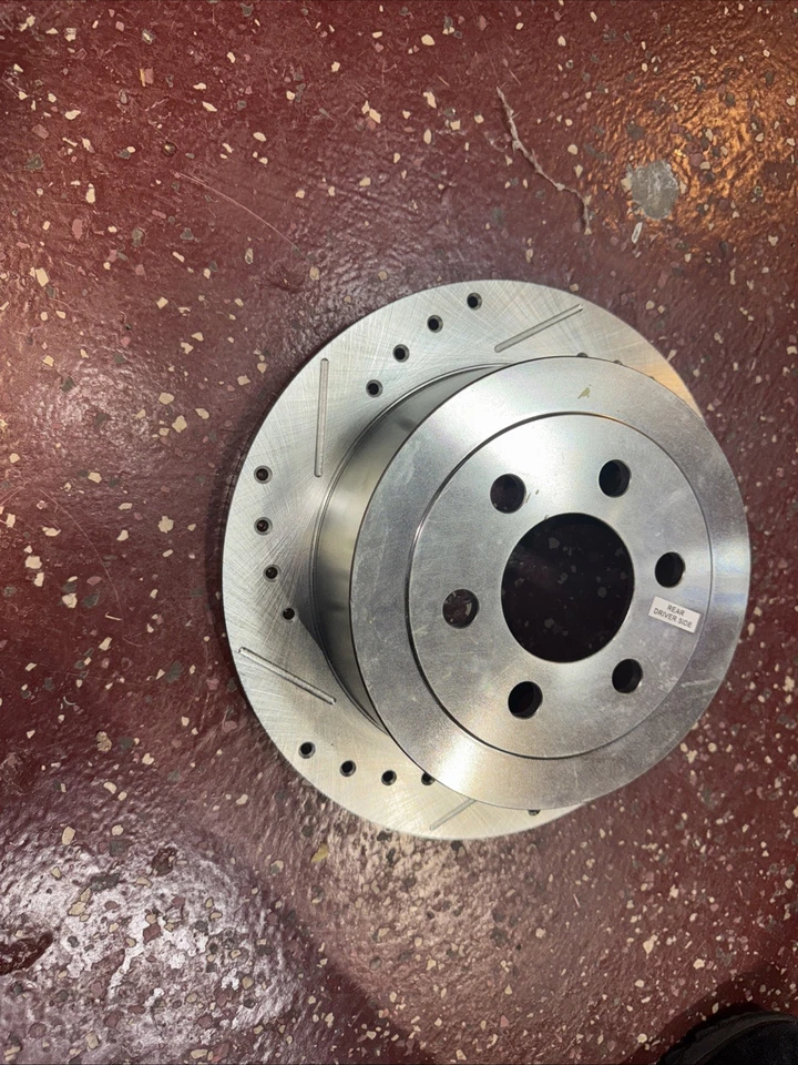 Disco ranurado perforado trasero Power Stop 03-04 Dodge Dakota Ar8762 XRP Foto 2 de 4