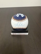 Jim Leyritz Signed Yankees Baseball JSA 1996 W.S. 