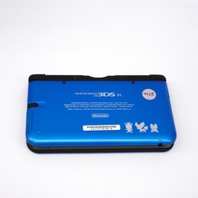 Nintendo 3DS XL  Blue Console w/ Pokemon X Y Plates + extras (USA)