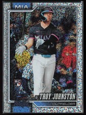2026 Topps #317 Troy Johnston Confetti Miami Marlins NM