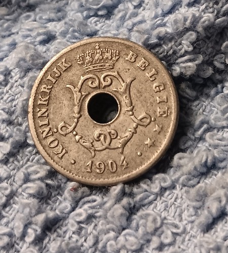 1904 Belgio 10 centesimi, molto circolato, vedi foto!! - Foto 17 di 19