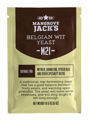 Mangrove Jack's Craft Series Yeast M21 Belgian Wit 10g