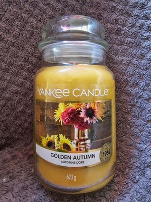 Yankee Candle Large Golden Autumn 2022 Hard To Find
