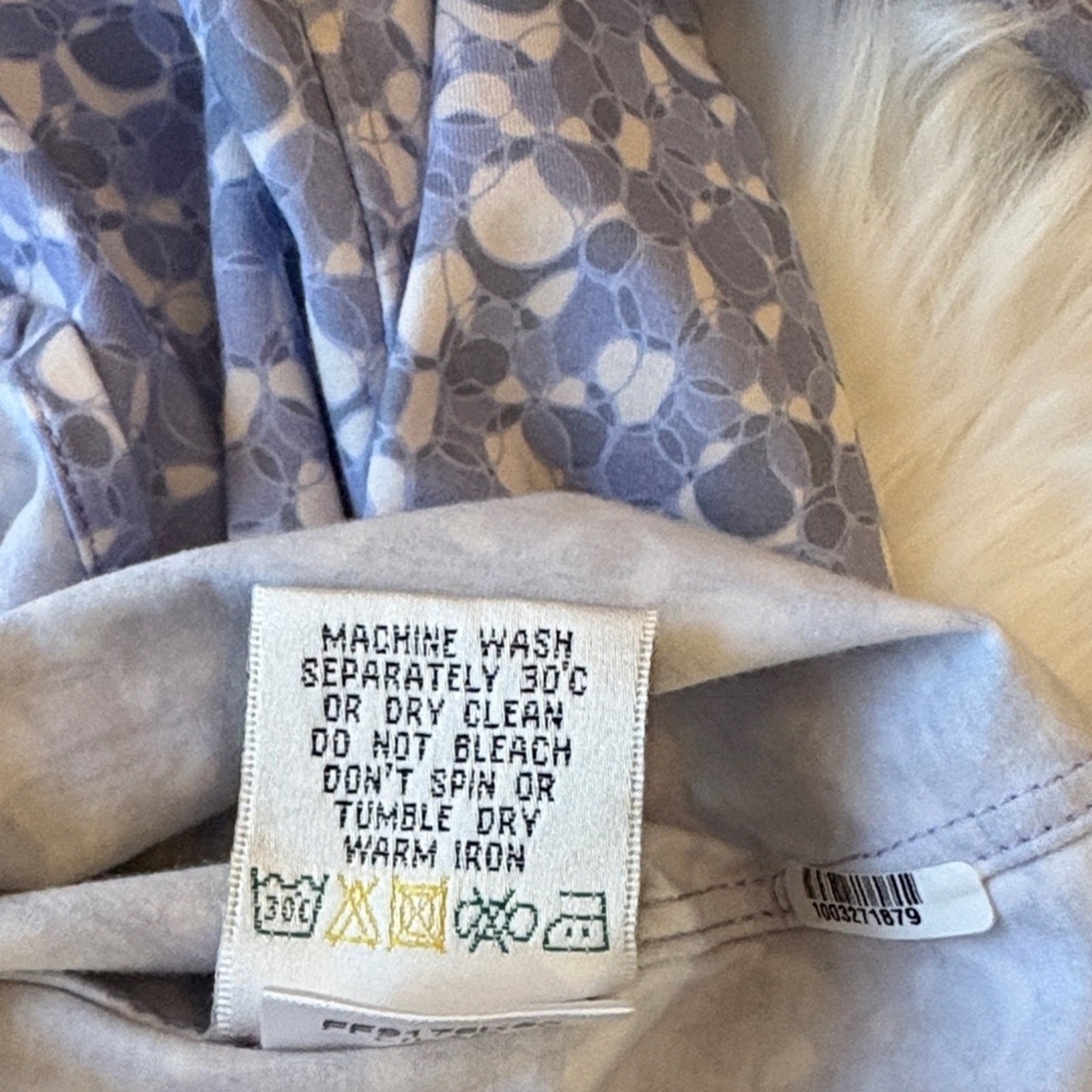 Bugatchi Light Lilac & White Patterned Shirt - image 5