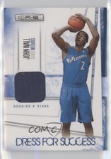 2010 Panini Rookies & Stars Dress for Success Materials 214/299 John Wall #1 i9i