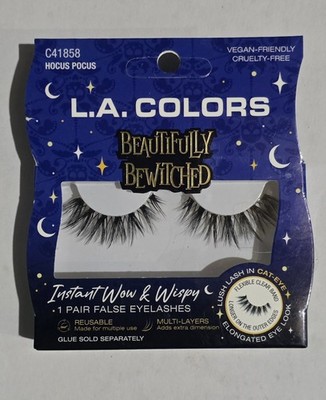 New LA Colors Beautifully Bewitched Instant Wow And  Wispy False Eyelashes 