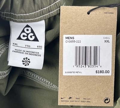 Nike ACG Smith Summit Cargo Pants / Shorts 2-In-1 Olive CV0655-222