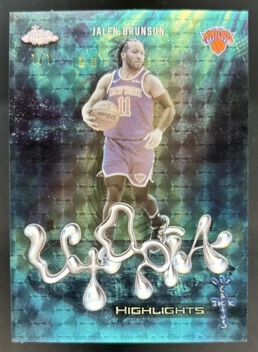 2025 Topps Chrome Jalen Brunson Base (RAW)