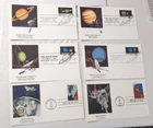 APC W7170 USA SPACE fdc partial set