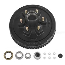 6 Lug Trailer Brake Drum 12x2 for 5200-6000 Lbs Axle