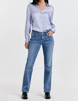 Dear John Denim Playback Low Rise Slim Straight Jeans Size 26