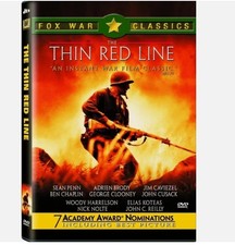THE THIN RED LINE (DVD) VG Disc + Cover Art - NO CASE