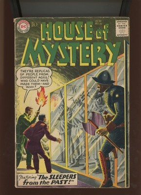 (1959) House of Mystery #92: SILVER AGE! GRAY TONE COVER! COMBINED SHIPPING (FN)