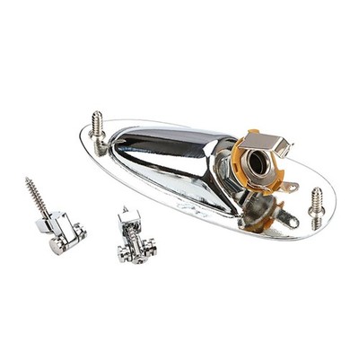 Loaded Style 1/4 Inch with Screws for Mono Electric Guitar Replacement Part