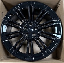 23" GENUINE RANGE ROVER STYLE 1075 L460 L461 ALLOY WHEEL GLOSS BLACK LR153246