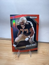 2025 Panini Prizm Black Football Willie Roaf Red Prizm /299
