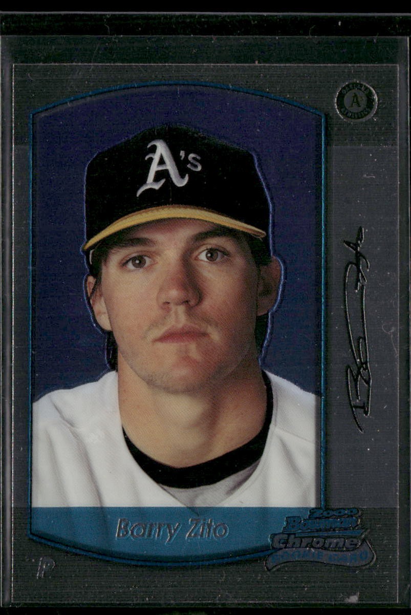 2000 Bowman Chrome #419 Barry Zito