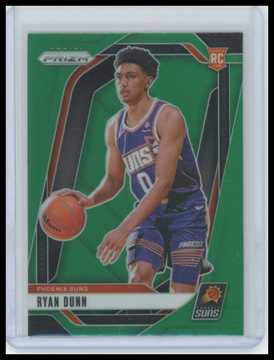 2024-25 Panini Prizm #258 Ryan Dunn Prizms Green