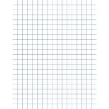 School Smart Graph Paper, 81/2 x 11 Inches, 1/4 Inch Rule, White, 500 Sheets