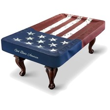 Elegant Waterproof Pool Table Cover - Heavy-Duty Leatherette for 7-9ft Tables