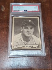 1940 Play Ball JOE CRONIN #134 PSA 2 Good Boston Red Sox 