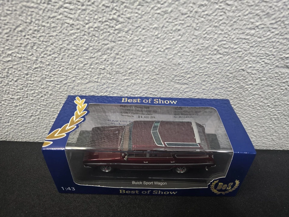 *RARO* NUEVO BUICK SPORT WAGON 1967 CON ESCALA 1:43 BOS43360 ¡LO MEJOR DEL ESPECTÁCULO IMPORTADO! Foto 2 de 4