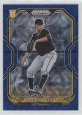 2021 Panini Prizm Tier II Navy Blue Kaleidoscope 15/35 Miguel Yajure #165 2a9