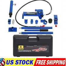 4 Ton Hydraulic Jack Air Pump Lift Ram Body Frame Porta Power Repair Kits Blue