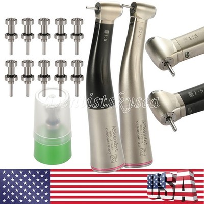 Dental 1:5 Increasing Contra Angle Handpiece Fit NSK Electric Motor /Cartridge