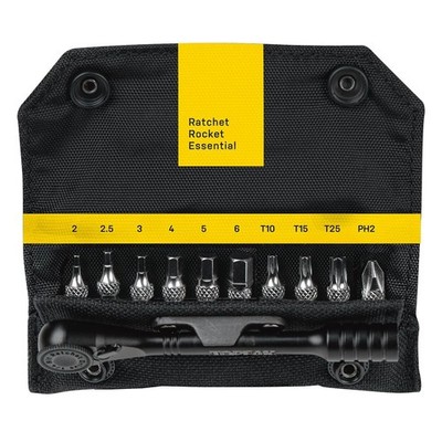 Topeak Feinzahnratsche Ratchet Rocket Essential inkl. 10 Bits