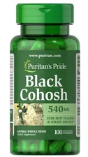 Puritan's Pride Black Cohosh 540 mg - 100 Capsules