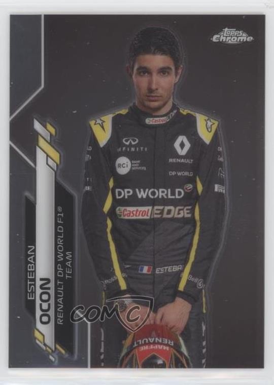 2020 Topps Chrome Formula 1 F1 Racers Esteban Ocon #10 g1z