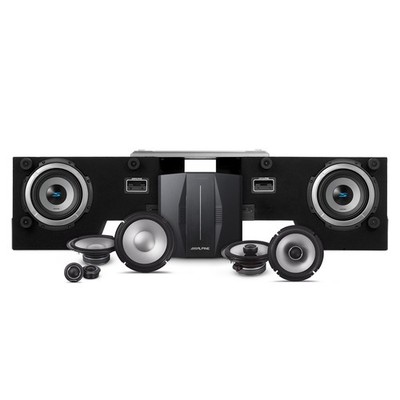 Alpine PSS-23FORD-F150 8-Speaker Premium Sound System Upgrade for 2018-25 For...