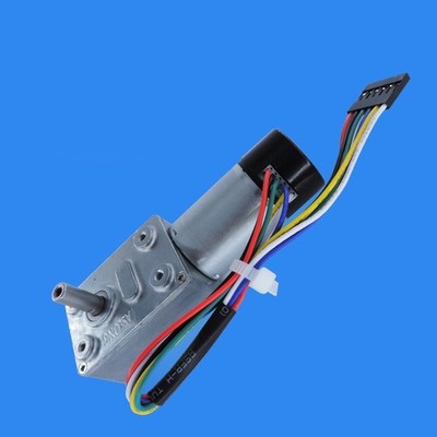 1pcs DC12V JGY370GB Turbo Worm Gearbox Speed Reduction Gear Motor with Encoder #