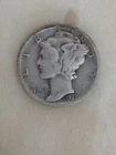 1937  P Silver Mercury Dime Circulated 90% Silver