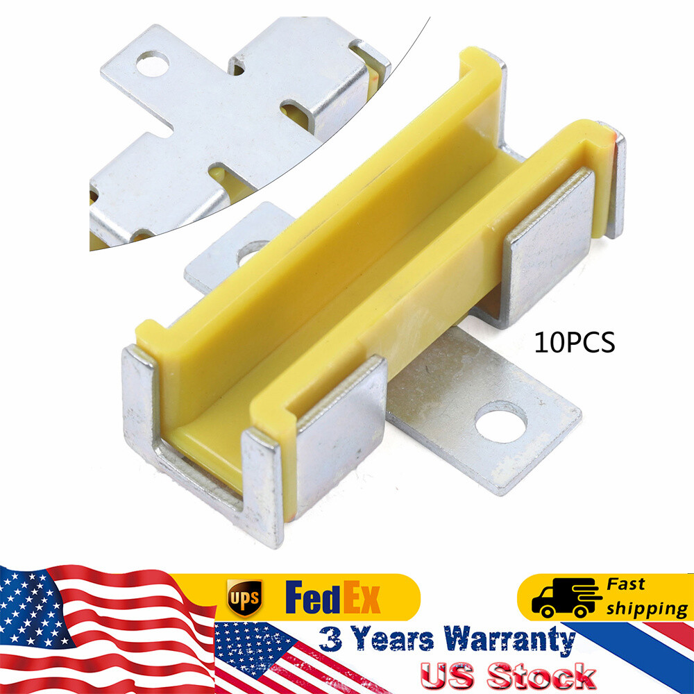 NUEVO 10 piezas Revestimiento de zapatos guía de ascensor adecuado para máquina sin habitación de ascensor EE. UU.