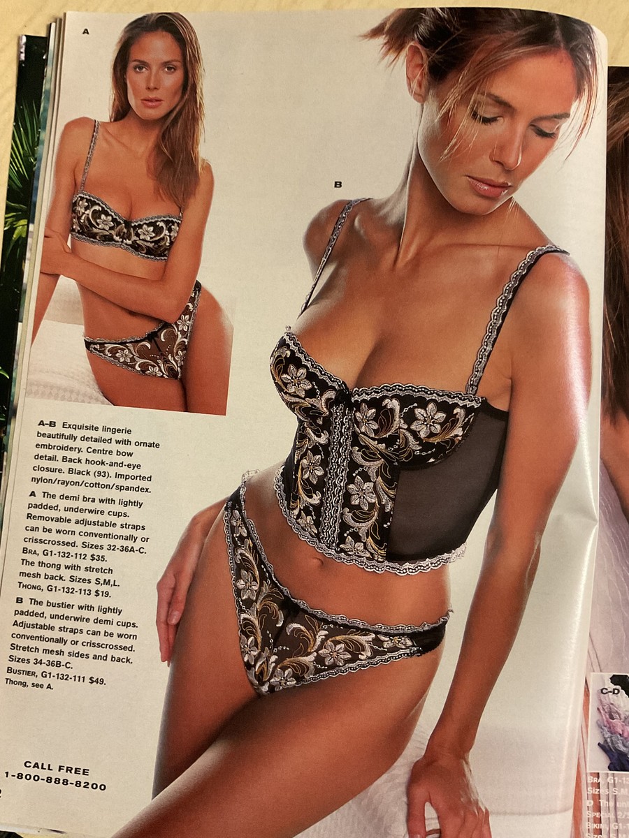 Victoria's Secret 1999 Summer Fashion issue EVA HERZIGOVA