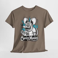 Cheeky Monkey T-Shirts Graphic Tees, Graphic Tees, Funny, Unisex T-Shirt