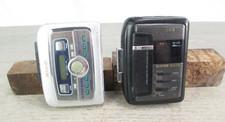 Aiwa Tape Cassette Player Lot of 2 Parts or repair 
