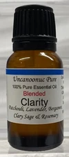 Clarity Essential Oil Blend 15 ml – 100% Pure Aromatherapy / Mood Boosting