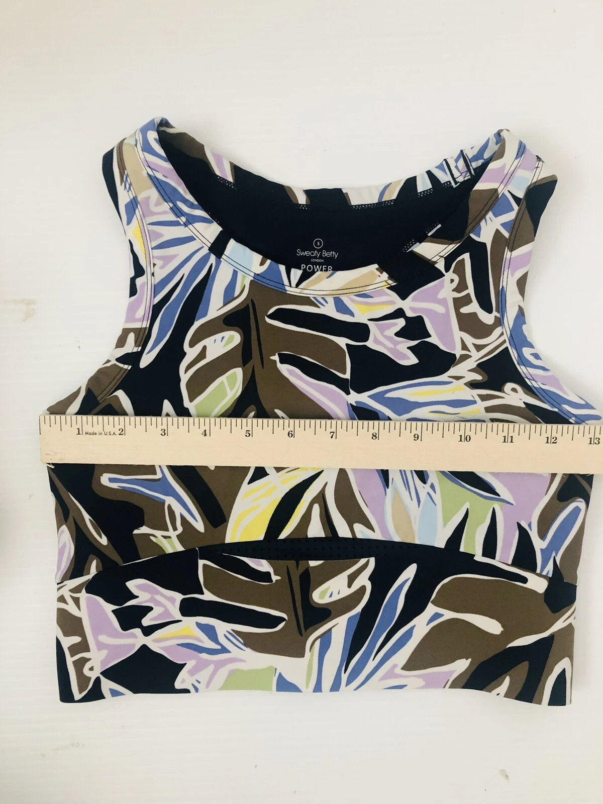 sweaty-betty racerback yoga workout tank-bra