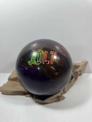 Vintage Rare UNDRILLED Storm Jolt Resin Bowling Ball 16 Lbs 2 Oz