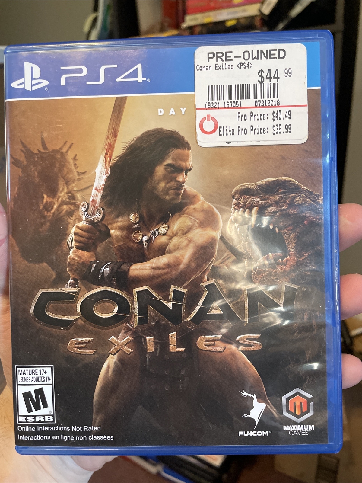 Conan Exiles: Day One Edition (Sony PlayStation 4, 2018) PS4 Poster ...
